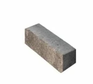 Облицовочный порядовочный вибропрессованный кирпич, Антрацит