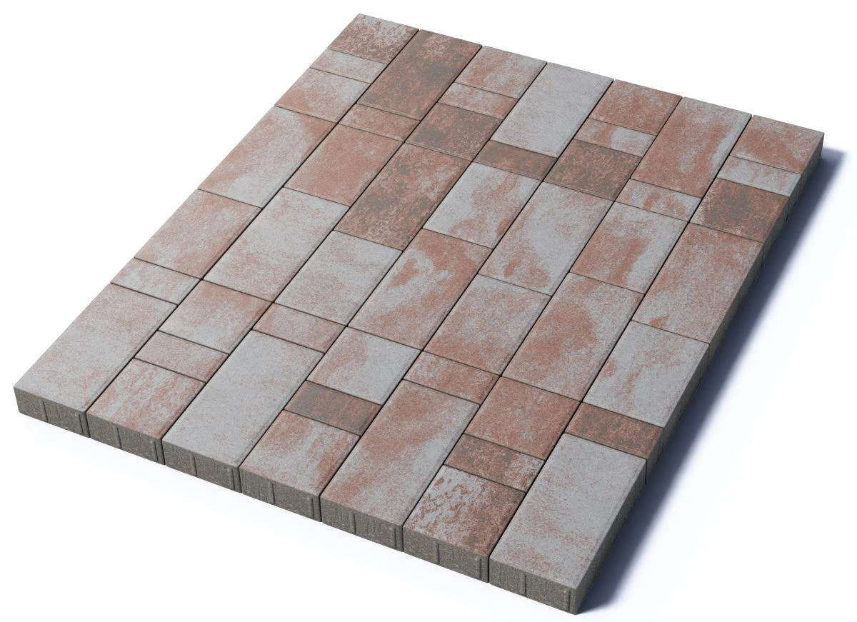 Тротуарная плитка Урбан, 60 мм, Клен