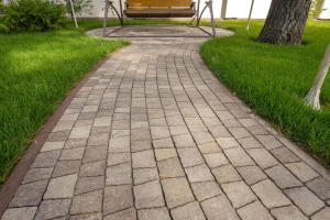 Купите квадратную тротуарную плитку Б.3.А.6 гранит н/м листопад «Поревит»