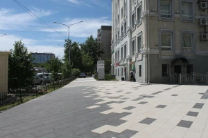 Купите тротуарную плитку Б.5.П.8 гладкая белая