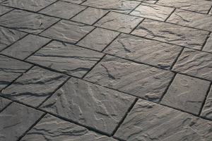 Гладкая серая тротуарная плитка от производителя