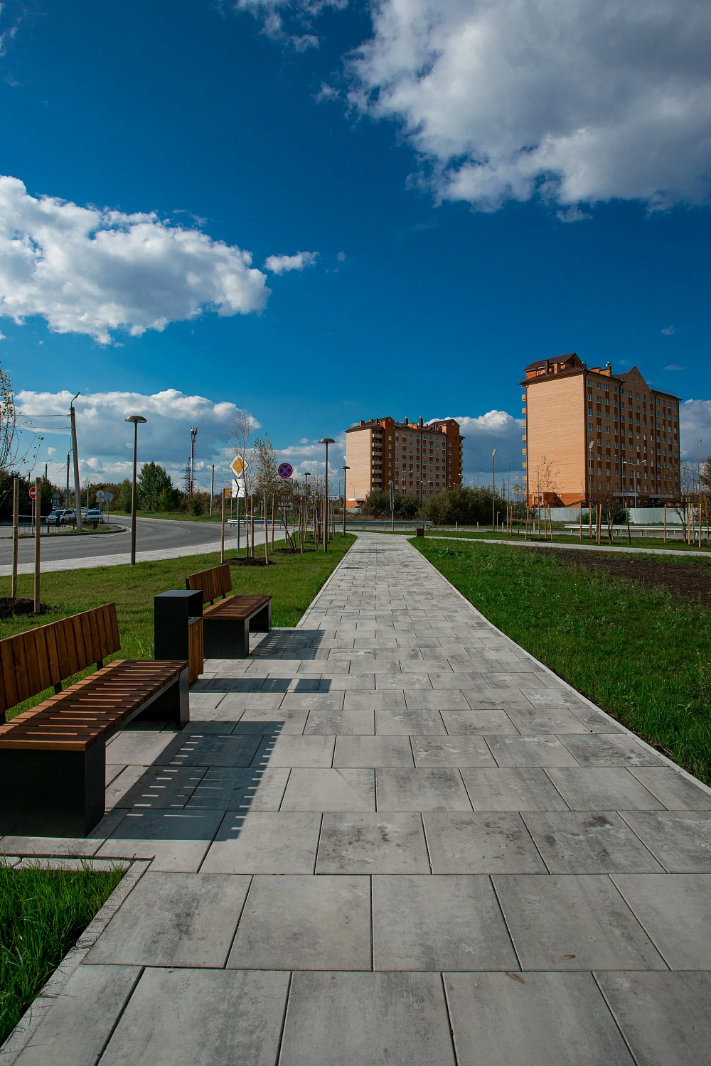 Сквер Медицинских работников в Тюмени