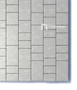  Тротуарная плитка Б.1.Фсм.6 гладкая белая