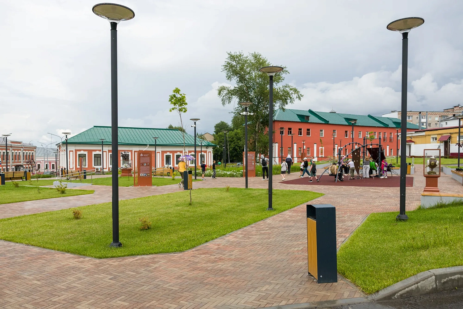 Сквер Турчаниновых в Соликамске